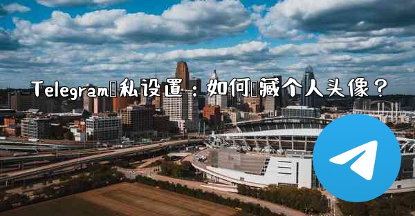 Telegram隐私设置：如何隐藏个人头像？