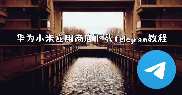 华为小米应用商店下载Telegram教程