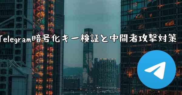Telegram暗号化キー検証と中間者攻撃対策