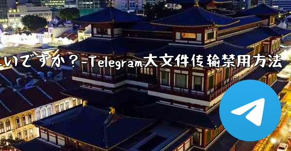 <b>Telegram での大きなファイルのアップロードまたはダウンロードを停止するにはどうすればよいですか？-Telegra</b>