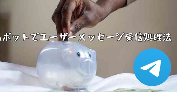 ユーザーから Telegram ボットに送信されたメッセージを受信して​​処理するにはどうすればよいですか？—Teleg
