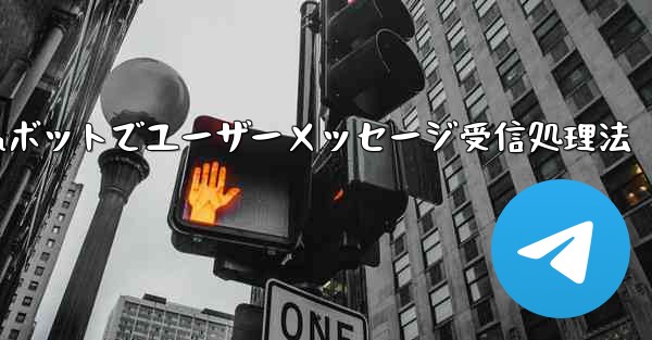 ユーザーから Telegram ボットに送信されたメッセージを受信して​​処理するにはどうすればよいですか？_Teleg