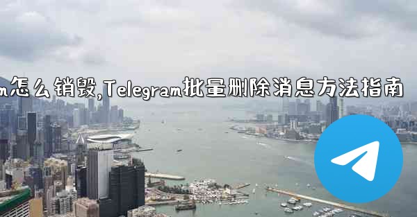 telegram怎么销毁,Telegram批量删除消息方法指南