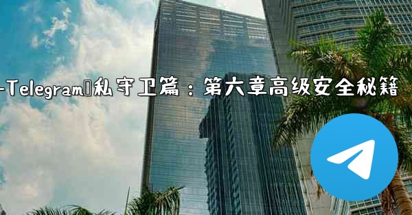 telegram[doge]-Telegram隐私守卫篇：第六章高级安全秘籍