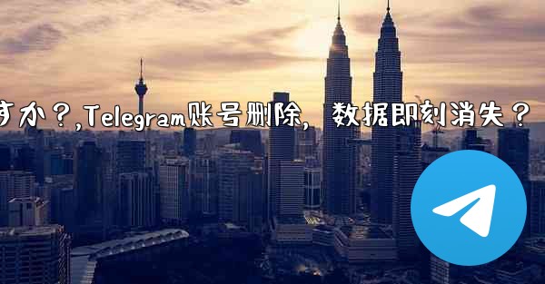 Telegram アカウントを削除すると、すべてのデータがすぐに消えますか？,Telegram账号删除，数据即刻消失？