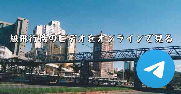 紙飛行機のビデオをオンラインで見る