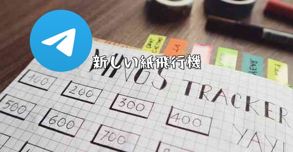 <b>新しい紙飛行機</b>