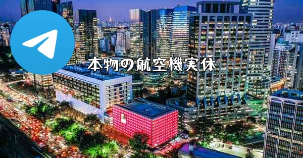 本物の航空機実体