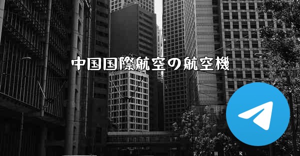 中国国際航空の航空機