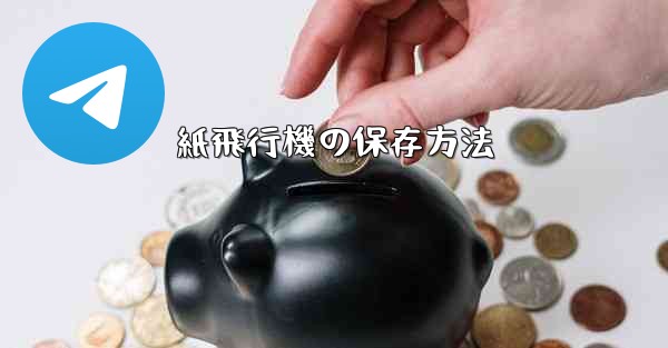 紙飛行機の保存方法