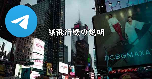 紙飛行機の説明