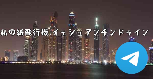 私の紙飛行機 イェシュアンチンドゥイン