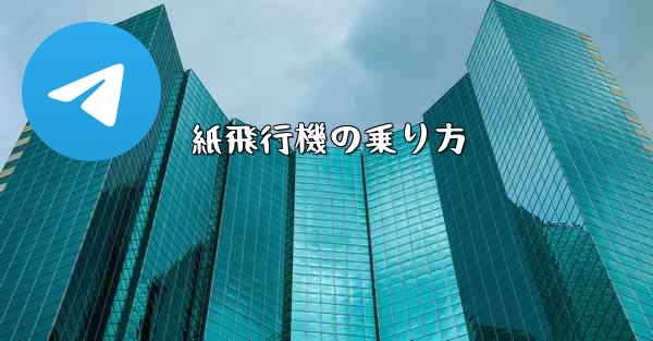 <b>紙飛行機の乗り方</b>