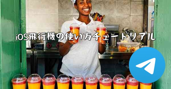 iOS飛行機の使い方チュートリアル