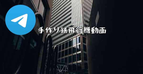 <b>手作り紙飛行機動画</b>