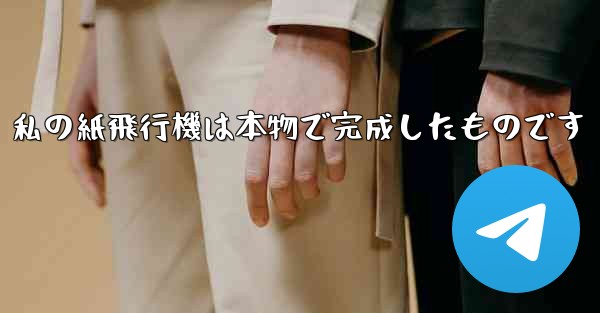 私の紙飛行機は本物で完成したものです