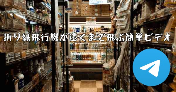 折り紙飛行機が遠くまで飛ぶ簡単ビデオ