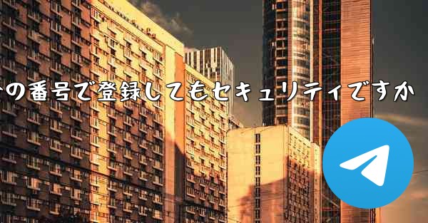飛行機を自分の番号で登録してもセキュリティですか