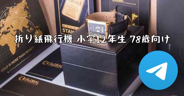 折り紙飛行機 小学12年生 78歳向け