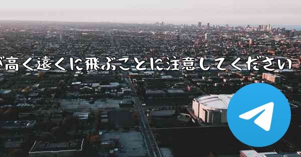 バックするときは折り紙飛行機が高く遠くに飛ぶことに注意してください