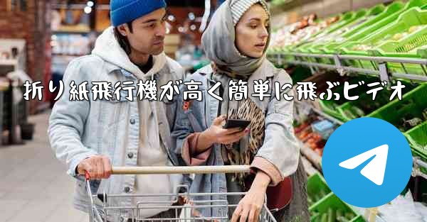 <b>折り紙飛行機が高く簡単に飛ぶビデオ</b>