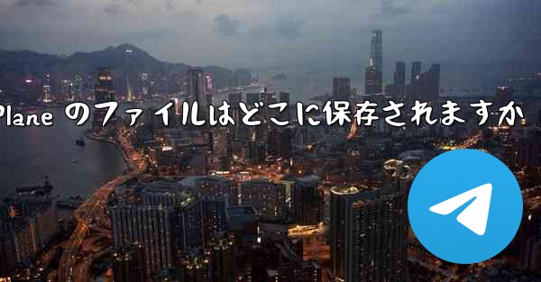 Paper Plane のファイルはどこに保存されますか