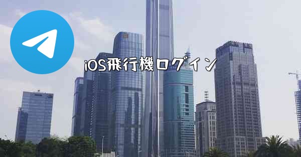 iOS飛行機ログイン