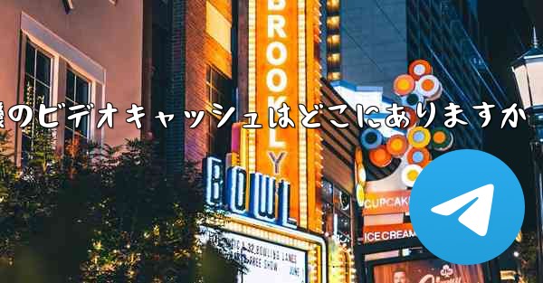 紙飛行機のビデオキャッシュはどこにありますか