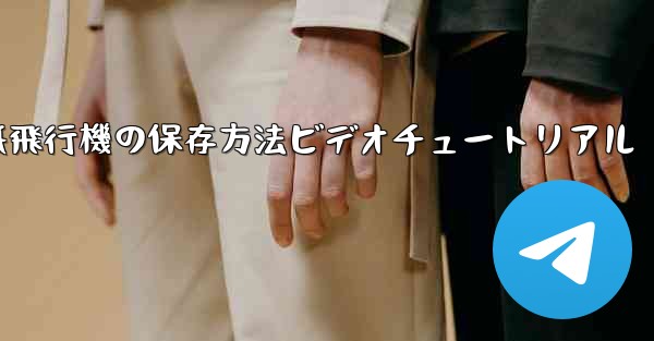 紙飛行機の保存方法ビデオチュートリアル