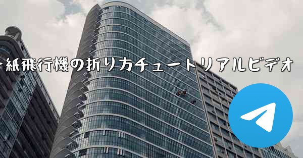 <b>チーター紙飛行機の折り方チュートリアルビデオ</b>