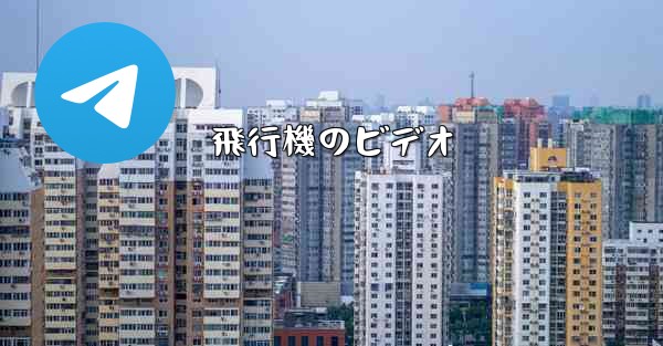 飛行機のビデオ