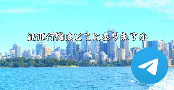 紙飛行機はどこにありますか