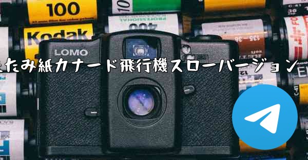 折りたたみ紙カナード飛行機スローバージョン