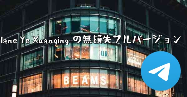 My Paper Plane Ye Xuanqing の無損失フルバージョン