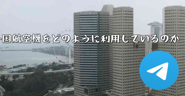 Appleは外国航空機をどのように利用しているのか