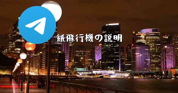 紙飛行機の説明