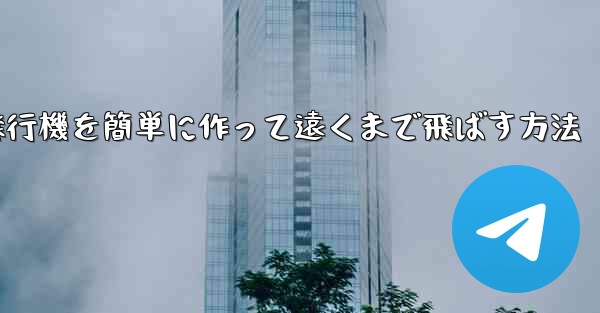 <b>折り紙で紙飛行機を簡単に作って遠くまで飛ばす方法</b>