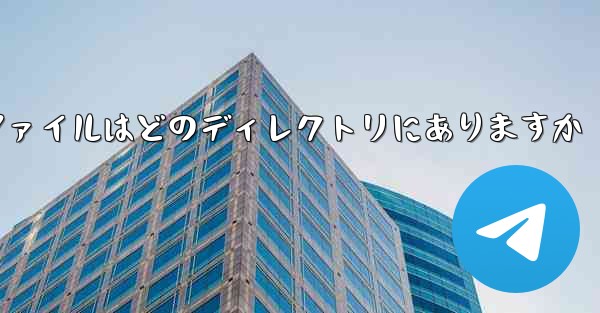 紙飛行機ファイルはどのディレクトリにありますか