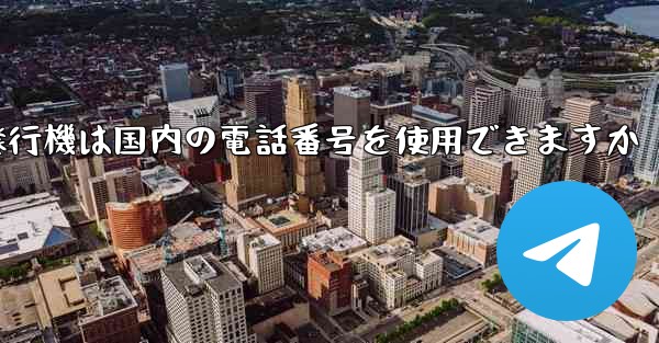 紙飛行機は国内の電話番号を使用できますか