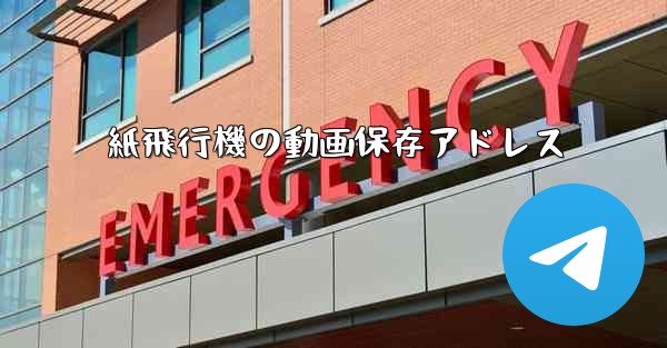 紙飛行機の動画保存アドレス