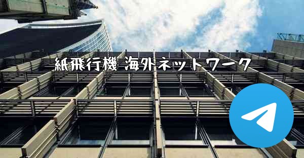 紙飛行機 海外ネットワーク
