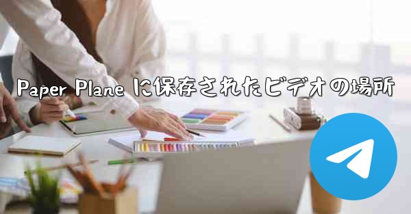 Paper Plane に保存されたビデオの場所