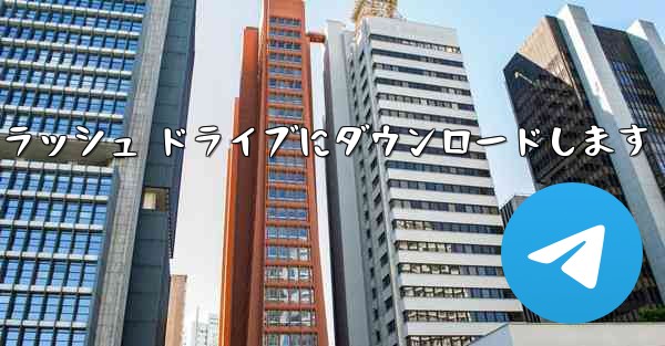 キャッシュされた紙飛行機のビデオを USB フラッシュ ドライブにダウンロードします