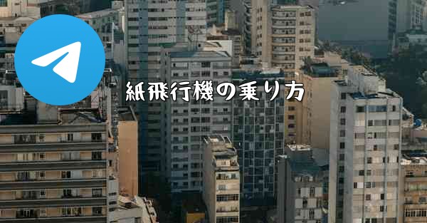 紙飛行機の乗り方