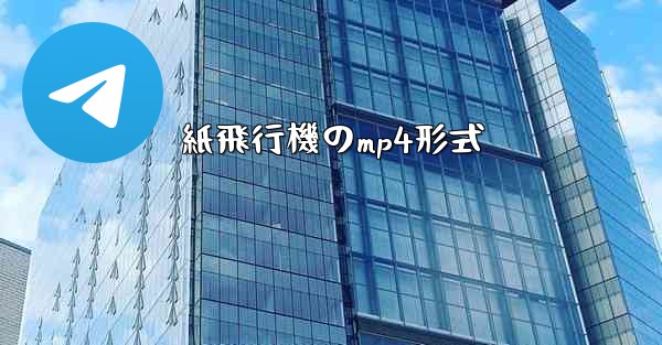 紙飛行機のmp4形式