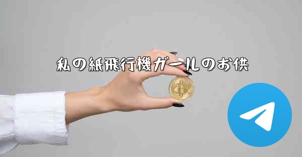 私の紙飛行機ガールのお供