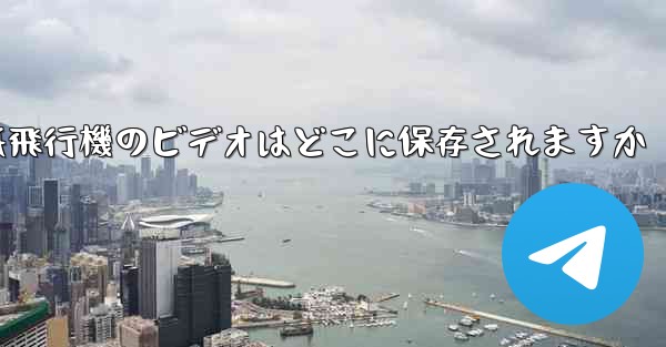 紙飛行機のビデオはどこに保存されますか